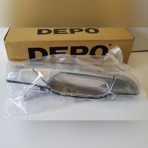 Depo 332-50027-112 Front Driver Side Left Side Exterior Door Handle Chrome - NIB